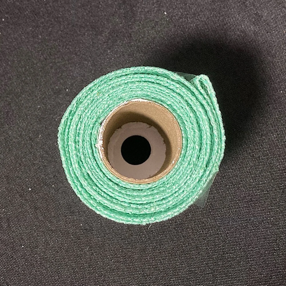 ⭐️ Floral Garden Sea Green Burlap Craft Ribbon 2” x 108”